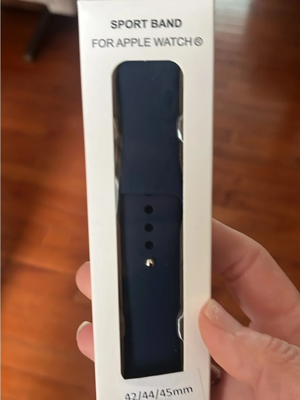 Apple Sport Band - Navy Blue Silicone
